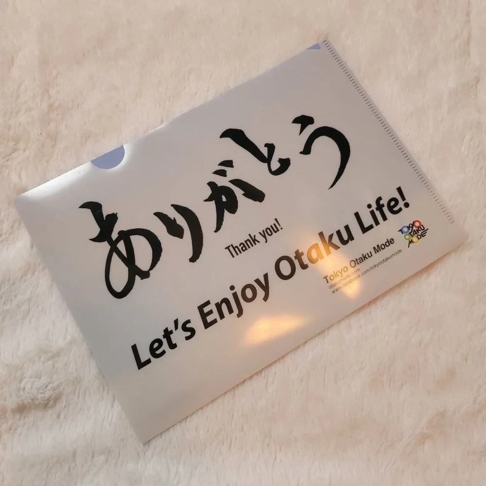 Hima Kawagoe Tokyo Otaku Mode A5 Clear Plastic File Folder